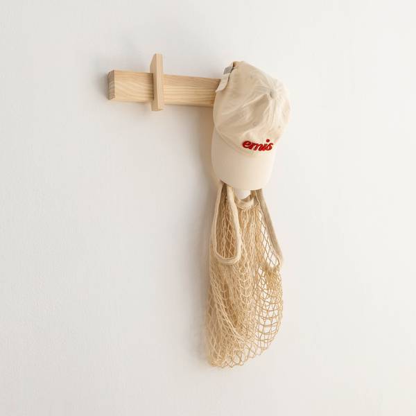 Kleiderständer Figuera Klein Unlackiert Braun - Kiefer - 40 x 12 x 5 cm