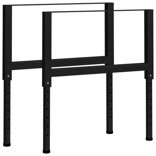 Metallrahmen 3004514 (2er Set) Schwarz - Breite: 85 cm