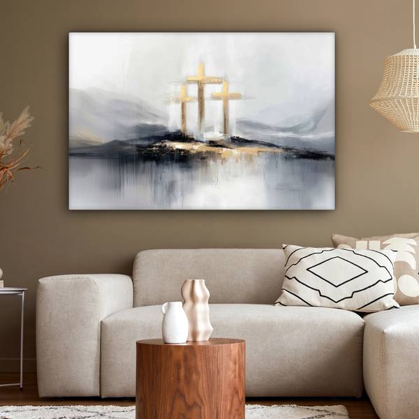 TABLEAU SUR TOILE Spirituel 140 x 90 cm