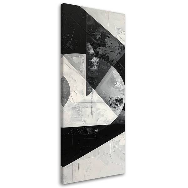 Wandbild Abstrakte Formen 50 x 150 cm