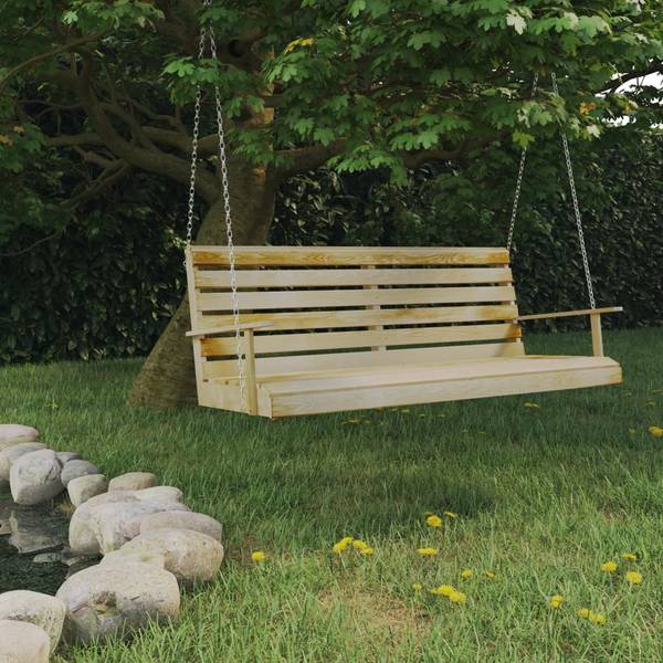 Schaukelbank 316065 Braun - Kiefer - 155 x 60 x 155 cm