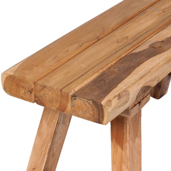 Bank Palma Braun - Massivholz - 29 x 41 x 84 cm