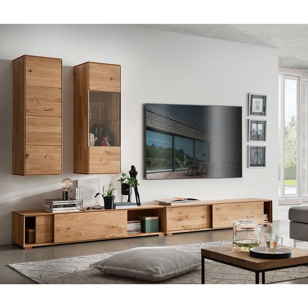 Lowboard WYNDHAM-69-3 Braun - Eiche - 170 x 33 x 41 cm