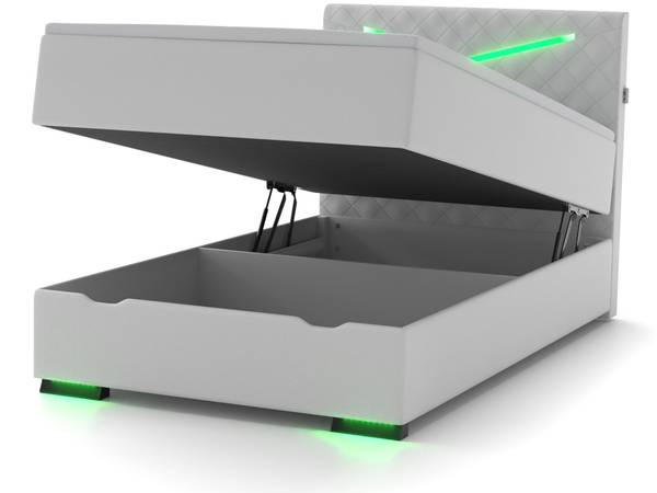 Gaming-Bett Dacota mit LED-Beleuchtung Liegefläche Breite: 120 cm