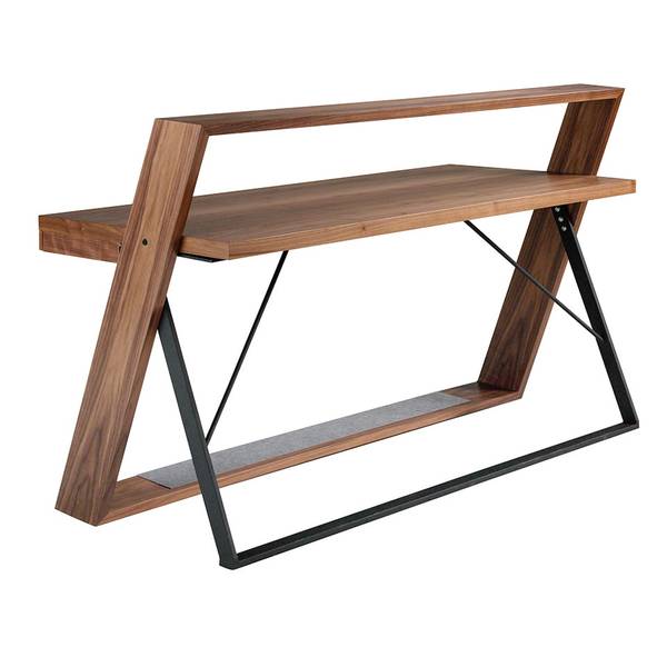 Schreibtisch 3216 Braun - Holzwerkstoff - 176 x 105 x 76 cm