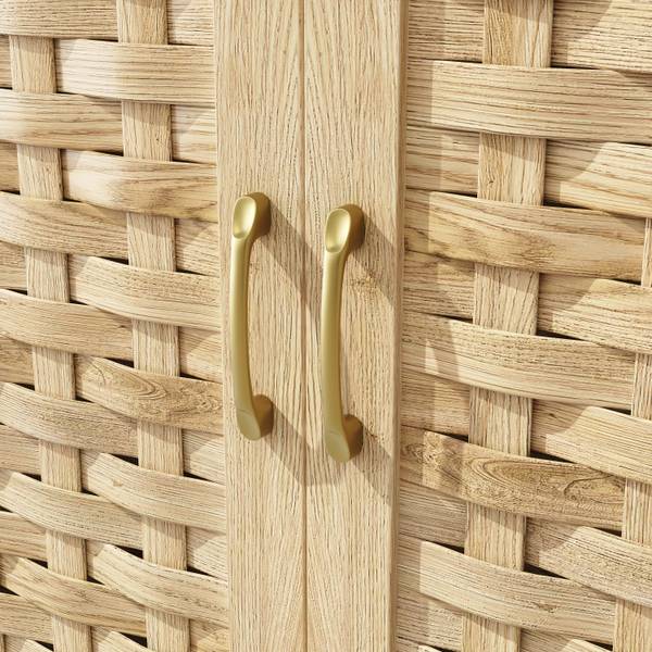 Küchenschrank Thetis Ⅰ Braun - Holzwerkstoff - Metall - 40 x 180 x 120 cm