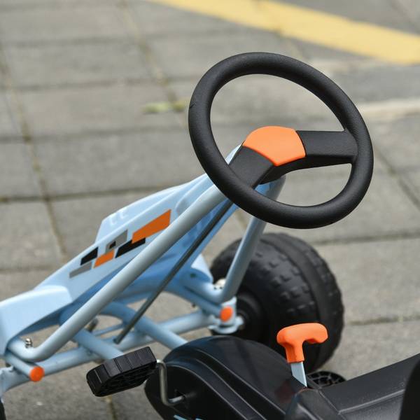 Pedal Go-Kart CT134 Blau - Metall - 66 x 59 x 97 cm