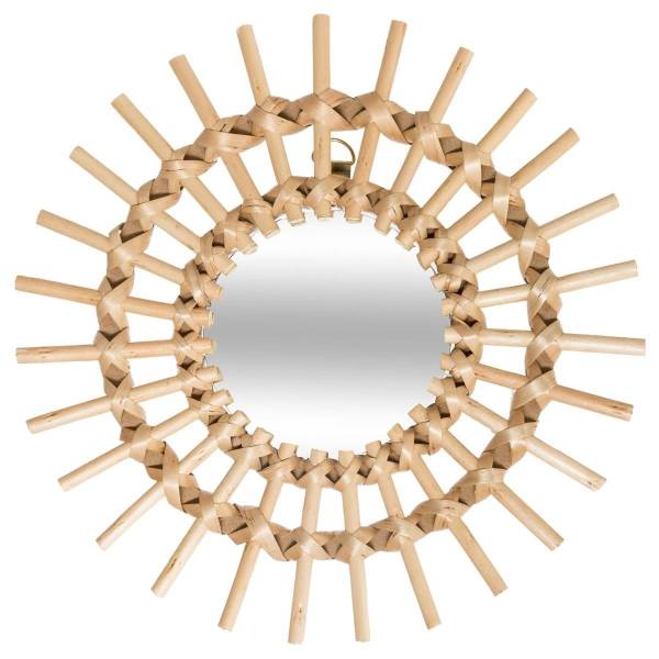 Spiegeln AIDA 3er-Set Beige - Holzwerkstoff - 28 x 1 x 28 cm