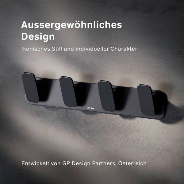 AM.PM Handtuchhaken-Set Kleiderhaken Schwarz