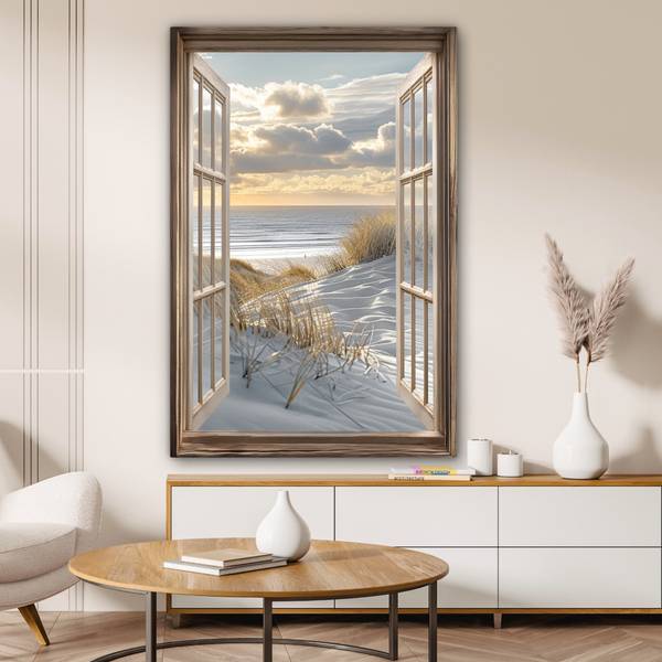 TABLEAU SUR TOILE Panorama 90 x 140 cm