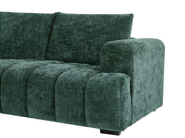 Sofa ohne Schlafmöglichkeit BENOLA Grün