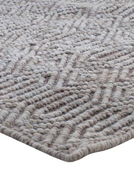 Outdoorteppich Modern Grau - Kunststoff - 120 x 1 x 180 cm