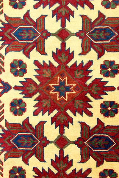 Orientteppich Läufer Oriental Rot - Wolle - 80 x 1 x 304 cm