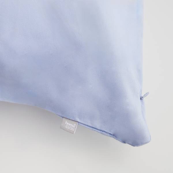 Kissenbezug Satinette Hellblau