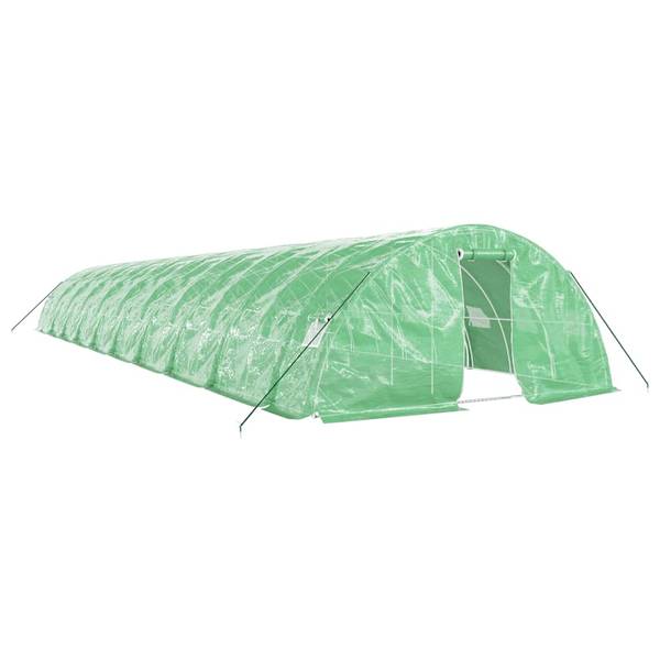 Gewächshaus 3029941 Grün - Polyethylen - 500 x 230 x 2000 cm
