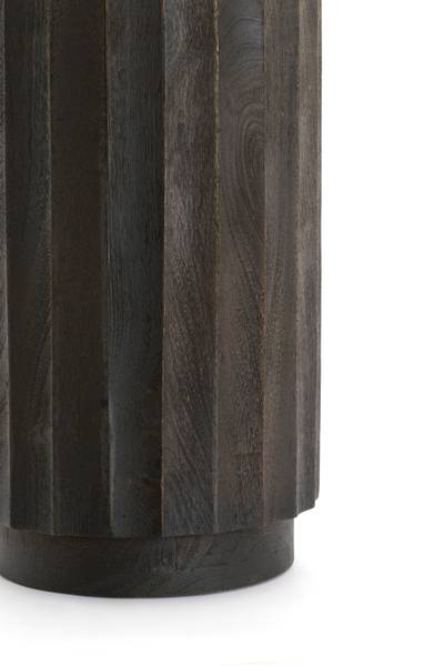 Tisch ELLENA Braun - Massivholz - 35 x 80 x 35 cm
