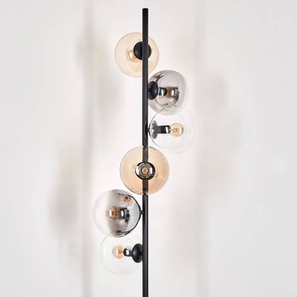 Stehlampe Fossobiubo Braun - Grau - Metall - 40 x 160 x 85 cm