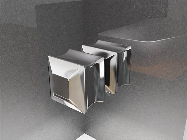 Eckduschkabine SOFIA Sicherheitsglas - 100 x 195 x 100 cm