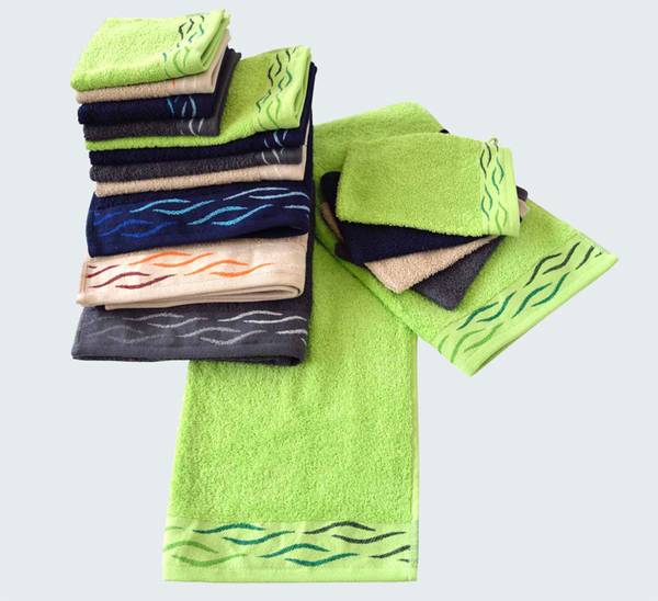 Duschtuch Wave Petrol