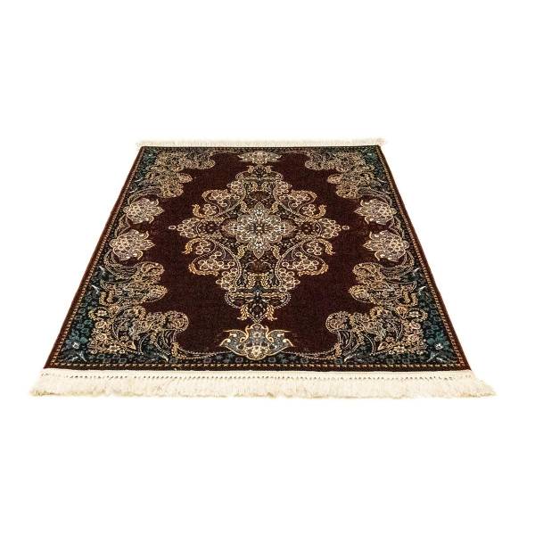 Orientteppich Nika Rot - Naturfaser - 100 x 1 x 150 cm