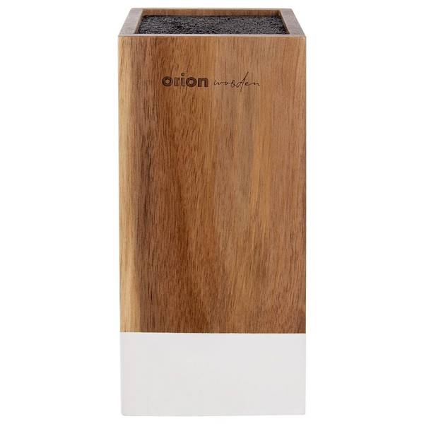 Messerblock 540591 Braun - Massivholz - 11 x 23 x 11 cm