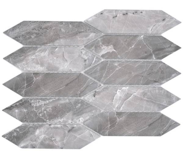 Mosaikfliesen CIM LHX GSD Grau - Keramik - 26 x 26 x 26 cm