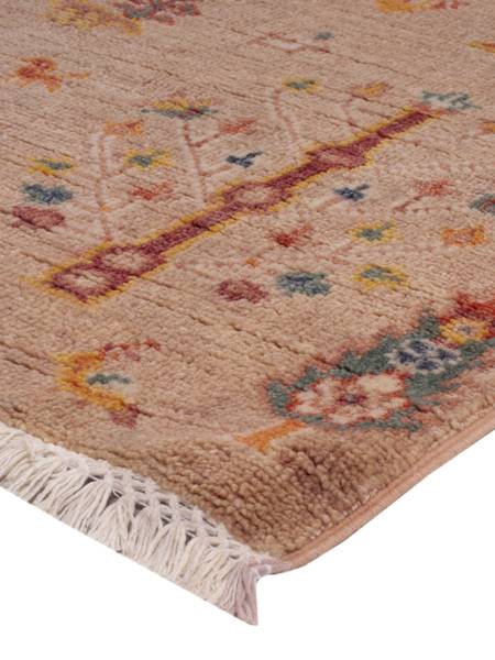 Orientteppich Oriental Beige - Naturfaser - 169 x 1 x 224 cm