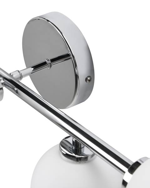 Wandlampen MINOTOS Silber - Weiß