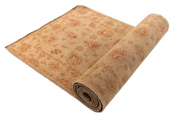 Tapis de passage Ziegler XVIII Beige - Laine - 84 x 1 x 391 cm