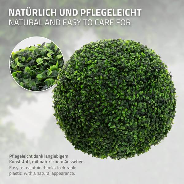 Buchsbaumkugel WIEN 2er-Set 45 x 45 x 45 cm