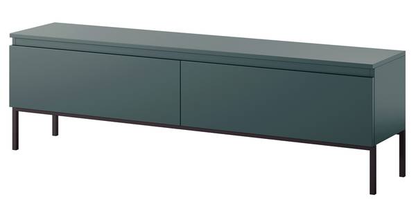 TV-dressoir BEMMI groen - melamine - 150 x 46 x 32 cm