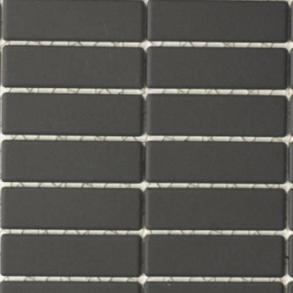 Mosaikfliesen 24B-0310-R10 Schwarz - Keramik - 29 x 30 x 30 cm