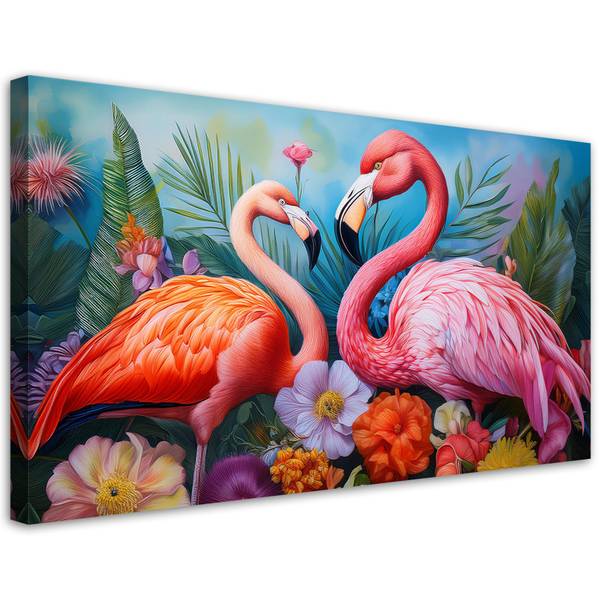 Wandbild Vögel 120 x 60 cm