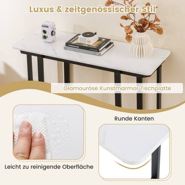 Konsolentisch VH34715 Schwarz