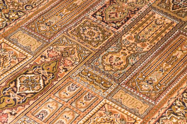 Orientteppich Premium Braun - Seide - 93 x 1 x 158 cm