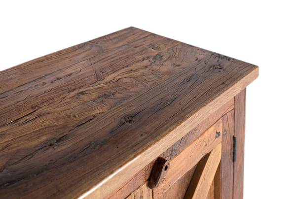 Sideboard 2139 Braun - Massivholz - 180 x 90 x 40 cm