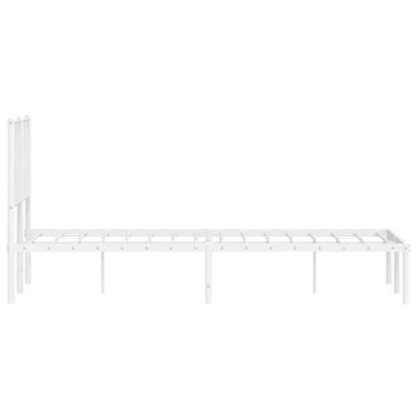 Bedframe 3032739-1 wit - 125 x 207 cm