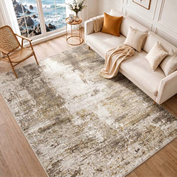 Kurzflorteppich CAPRI Braun - 200 x 275 cm
