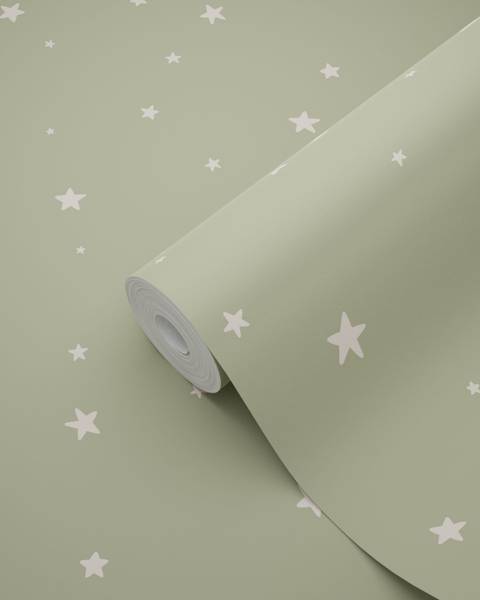 Tapete 139688 Grün - Fleece - 53 x 1005 x 53 cm