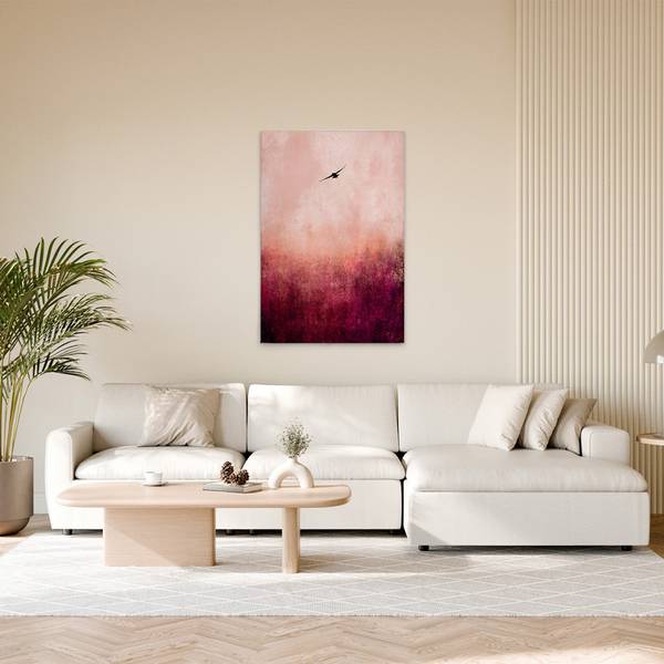 Leinwandbild Warm Sunset 80 x 120 cm