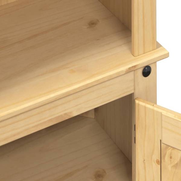 Highboard DE9620 Braun - Massivholz - 74 x 170 x 38 cm