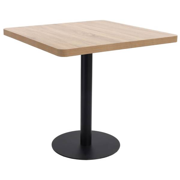 Bistrotisch XT754 Schwarz - 80 x 80 cm