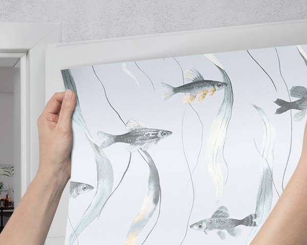 Aufkleber Unterwasserlinien Breite: 85 cm