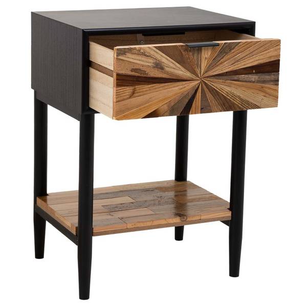 Nachttisch Taki Braun - Holzwerkstoff - 32 x 41 x 60 cm