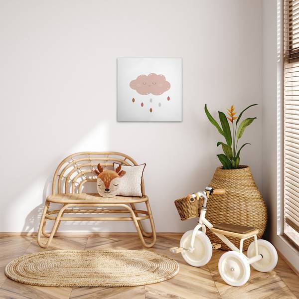 Leinwandbild Little Wheather 3 60 x 60 cm