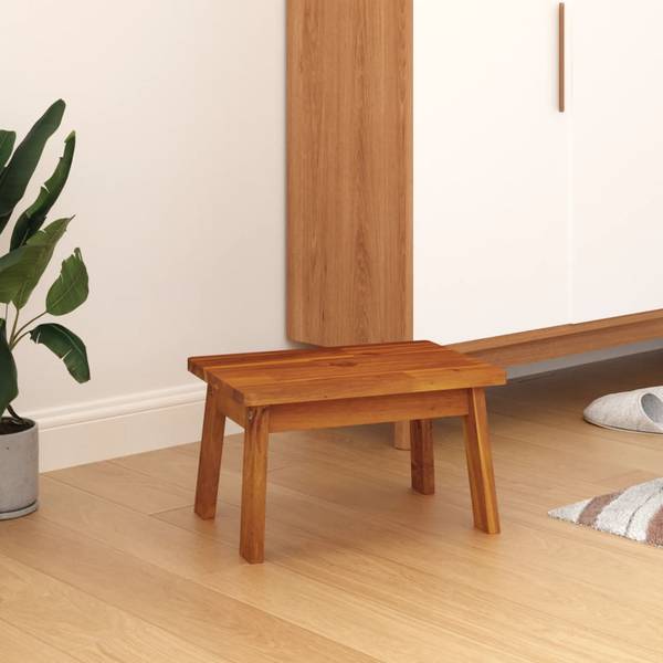 Tritthocker 153332 Braun - Akazie - 90 x 92 x 45 cm