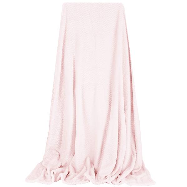 Tagesdecke 160x200 cm Überwurf Wohndecke Pink - Textil - 160 x 200 x 2 cm