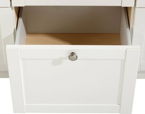 Kleiderschrank Filou II Grau - Weiß - Stahl - 135 x 198 x 58 cm