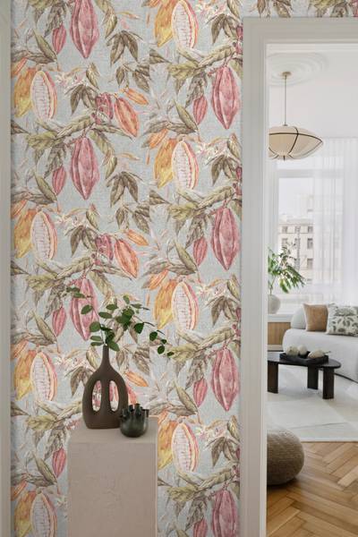 Tapete 640220 Grau - Papier - 53 x 1000 x 53 cm