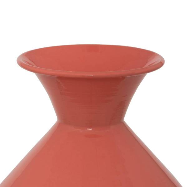 Vase KIAN Pink - Metall - 25 x 37 x 25 cm